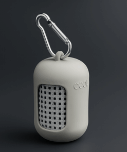 férfi törölköző karabineres védőtokban